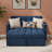 Jalena 51" Upholstered Convertible Pull Out Sleeper Sofa Bed-625417386
