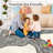 Plush Hallway Runner Rug – 350gsm Faux Lamb Wool, Machine Washable, Non-Slip, Modern Swimming Pattern for Entryway, Kitchen (Black & White)-1660315022