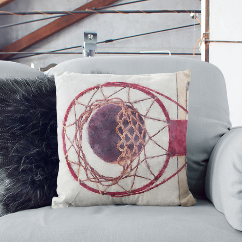 Square Cushion, 55cm H x 55cm W x 20cm D, Stone
