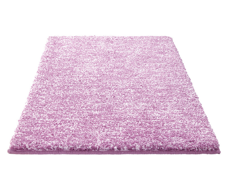 Microfiber Non-Slip Bath Rug, Pink, 60 cm H x 100 cm W