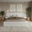 Ensemble de chambre à coucher 3 pièces avec tables de chevet flottantes James-109762589-125531886