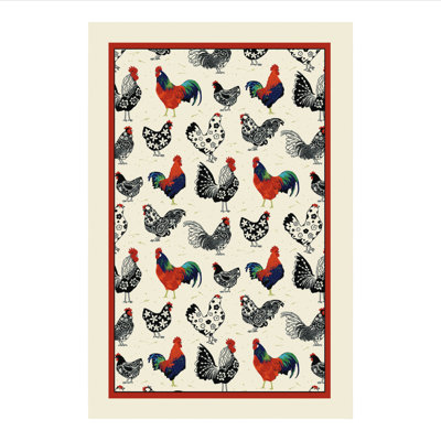 Rooster Tea Towel Kitchen Towel