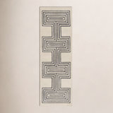 Momeni Simba Geometric Wool Copper Area Rug 2' X 3'