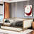 Surraya Upholstered Linen Daybed with Trundle Bed