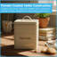 Harbour Housewares - Vintage Metal Kitchen Biscuit Tin-937227477-937227480