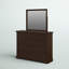Commode 7 tiroirs avec miroir Huey