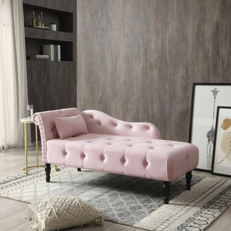 Velvet Chaise Lounge