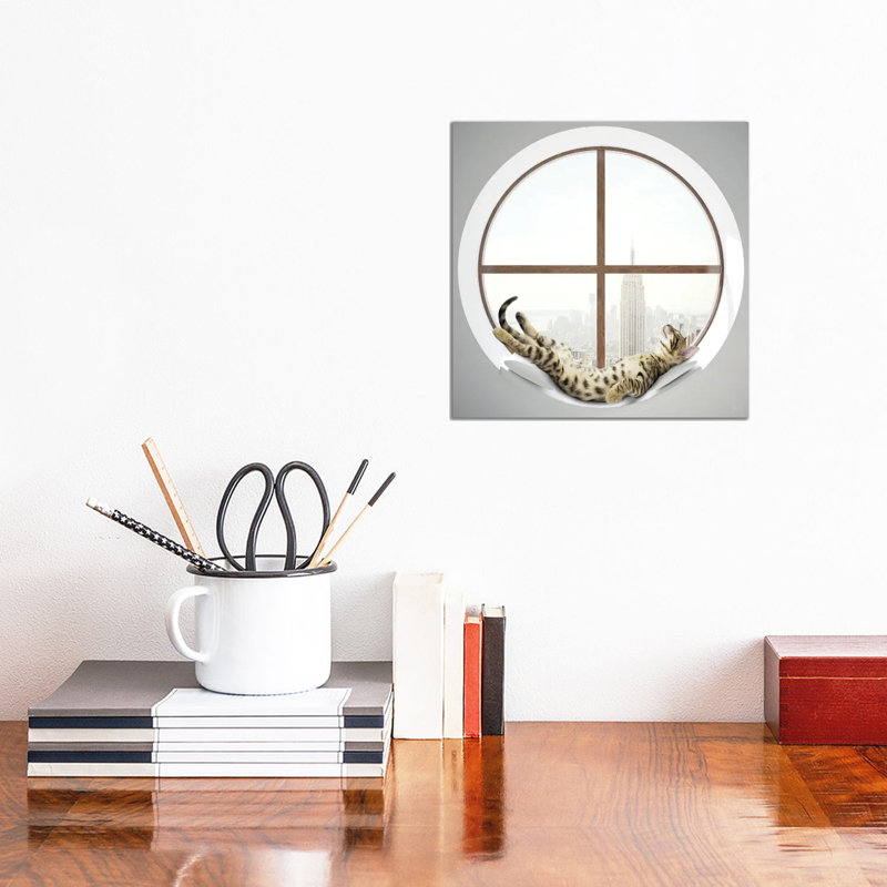 Chilling by Kathrin Federer - Wrapped Canvas Print, 30.48 cm H x 30.48 cm W