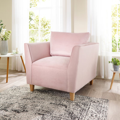 Audington Velvet Armchair