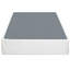 Sommier simple - structure en métal noir avec tissu texturé, hauteur de 8,5 po, support à 12 lattes, assemblage facile, capacité de poids de 350 lb, structure et housse de lit simple pour lit simple, hauteur de 12-2120165999