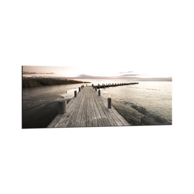 Jetty Glasspik Jetty - No Frame Print on Glass