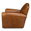 Fauteuil pivotant en cuir fleur 36 po Elite-97838817