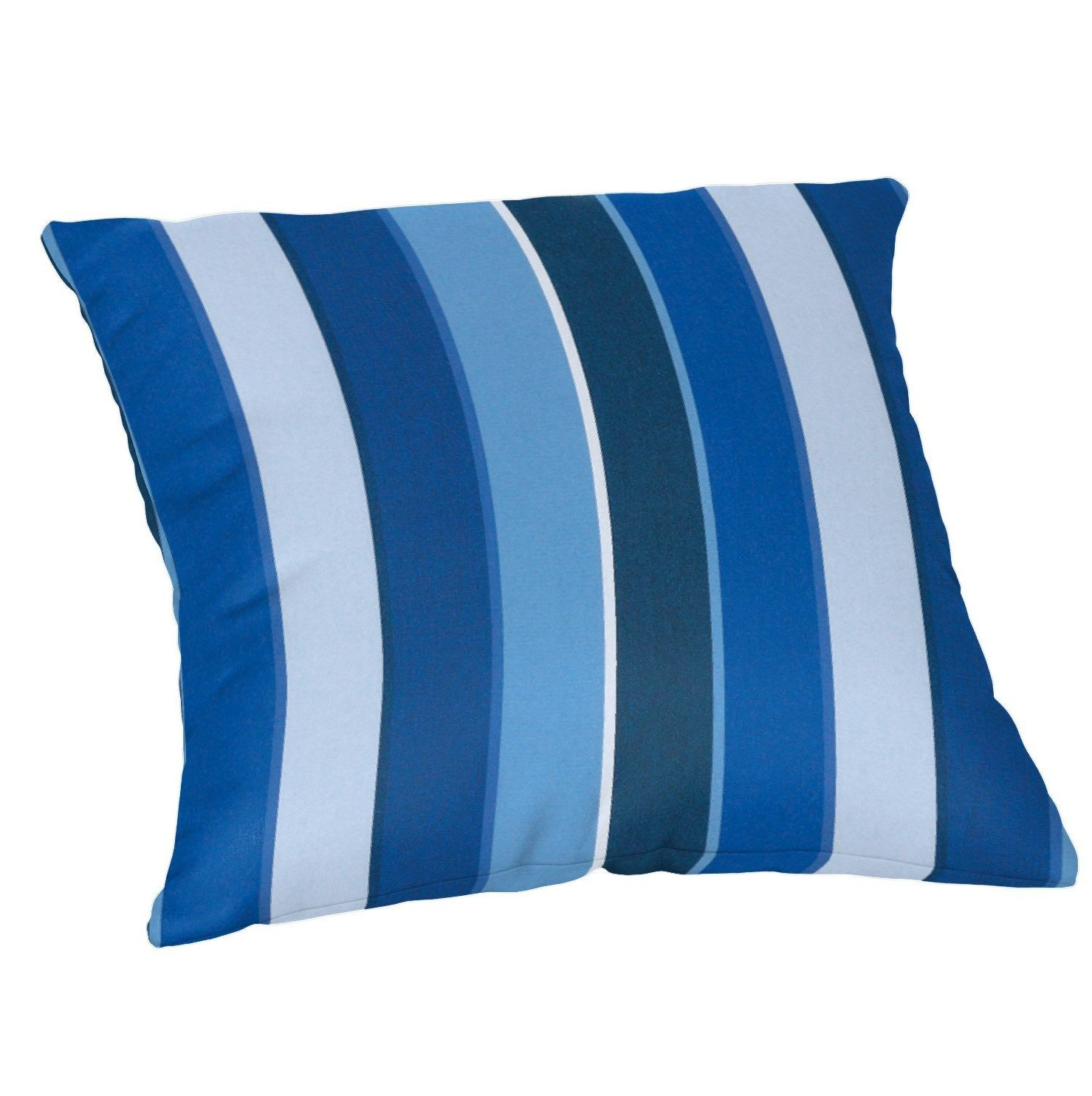 Sunbrella® Throw Pillow, 15"H x 15"W, Milano Cobalt Sunbrella®