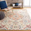 Tapis oriental en laine / coton / latex touffeté à la main Metro en rouge / beige-1034466026