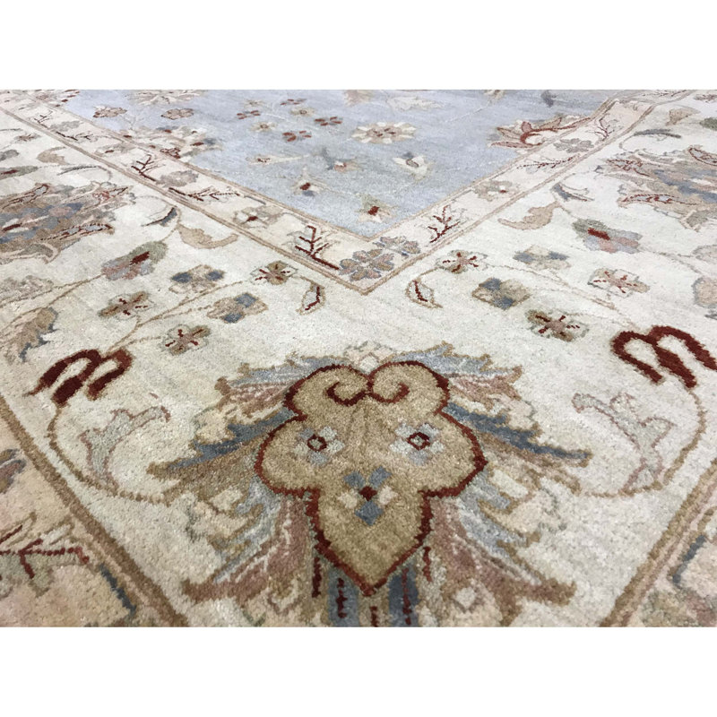 Wool Area Rug in Blue
