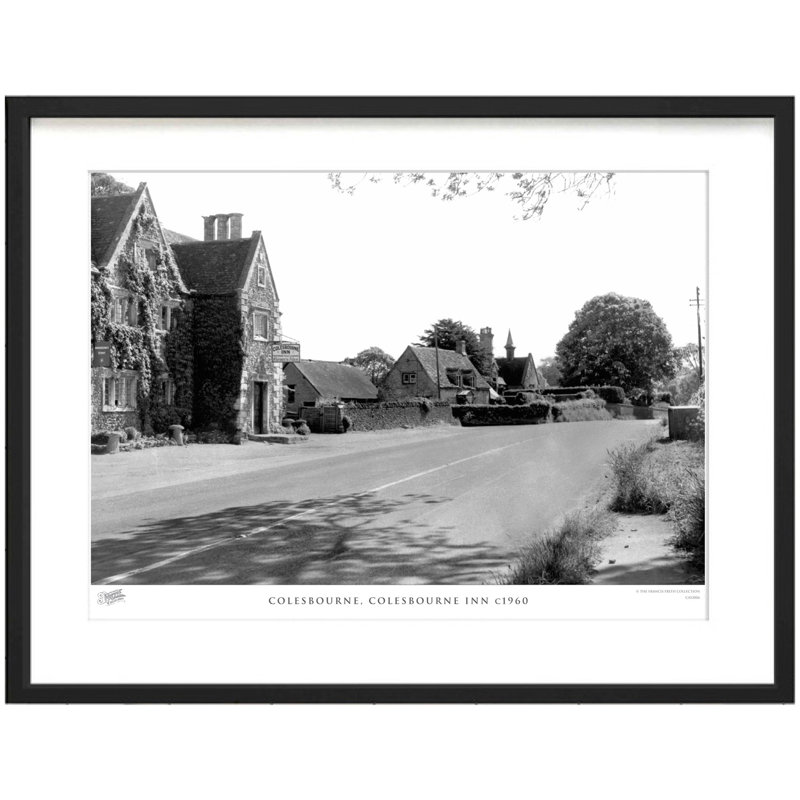Colesbourne, Colesbourne Inn C1960 by Francis Frith - Single Picture Frame Print, 40cm H x 50cm W x 2.3cm D