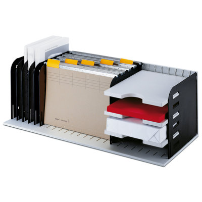 24.8cm H x 72.3cm W x 30.4cm D Reversible Desk File Pedestal