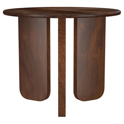 Columbo Brown Round End Table