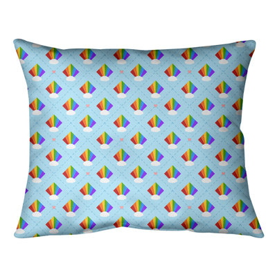 Housse de coussin carrée et insert Argyle