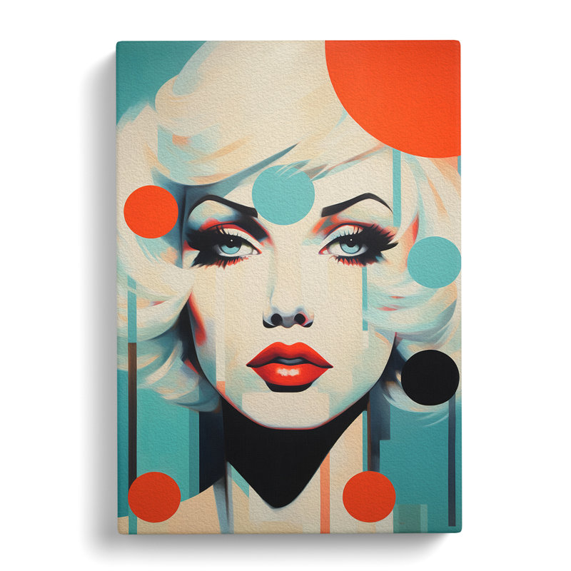 Woman Pop Deco - Print, 76cm H x 50cm W x 3cm D