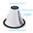 Collar 6" Recessed Light Baffle Trim, Full Metal Can Light Trim for Halo and Juno Remodel, White-109011911