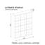 124.2cm H x 93.6cm W Cube Bookcase