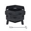 Dawer Hexagon Steel Smokeless Fire Pit