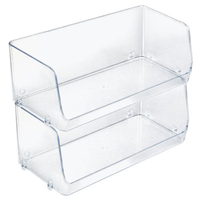 Ensemble de 2 bacs empilables Azar