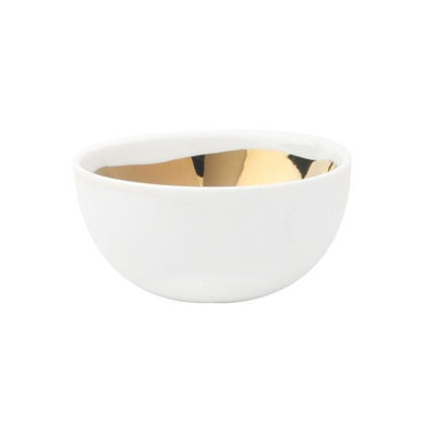 Canvas Home Dauville Porcelain Metallic Large Bowl