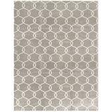 Neo Villa Hand Woven Cotton and Silk Geometric Area Rug