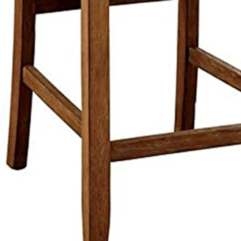 Upholstered Counter Stool, Brown