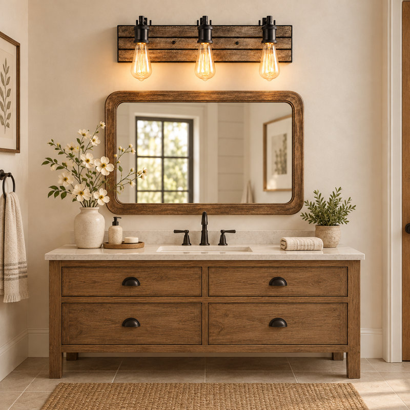 Kinman 3 - Light Dimmable Vanity Light