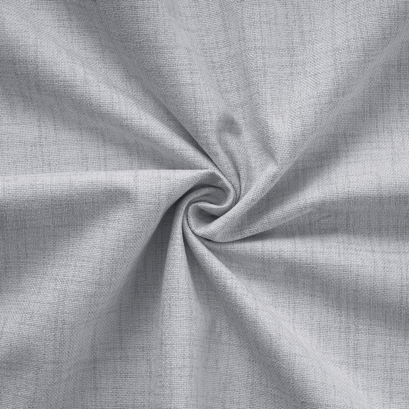 Cadnite 50" W Thermal 100% Blackout Linen Textured Curtain Panels, 50" W x 72" L, Gray