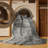 Machine Washable Space Gray Area Rug-1071594629