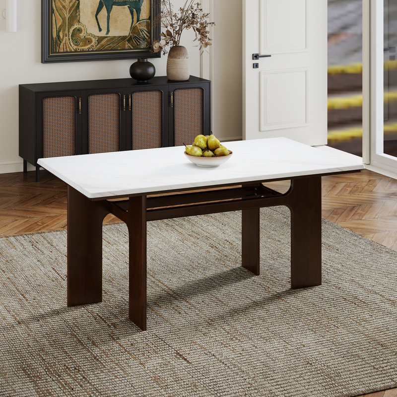 Modern Restaurant Dining Set, Khaki, 3 Pieces: Table, 2 Chairs