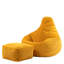 Dalton Corduroy Recliner Bean Bag and Footstool-68015565