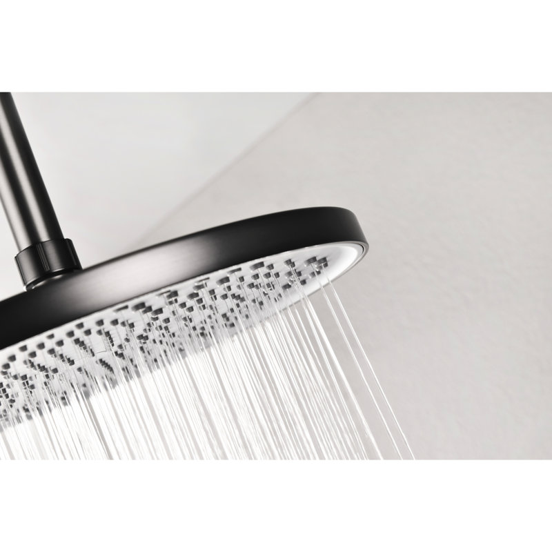 Shower Head High - Luxury, Modern, Rain, Brass, 1-Min Mount, , Gunmetal Luxury Setup, ,