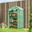 Mini Greenhouse with Screen Roof, Portable Small Greenhouse, Green-123764093-124526371