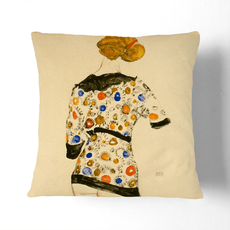 Nude Female Vol.2 Square Throw Cushion, 55cm H x 55cm W x 20cm D