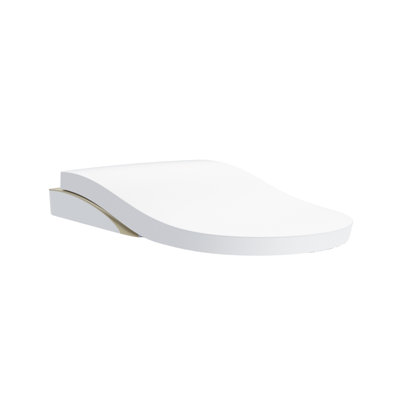 Unité de dessus de toilette intégrée TOTO® Neorest LS, blanc coton avec garniture nickel - SN8732M # 01N