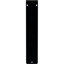 Support en fer forgé Galveston (support central simple), thermolaqué noir-121527226