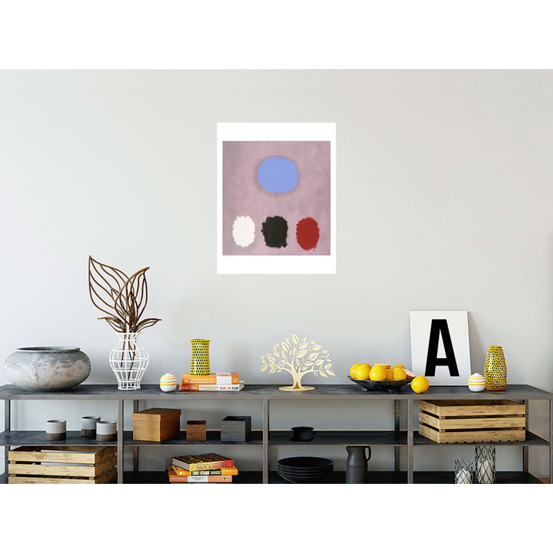 «Equinox» par Adolph Gottlieb - estampe numérique, H 28 po x l 22 po