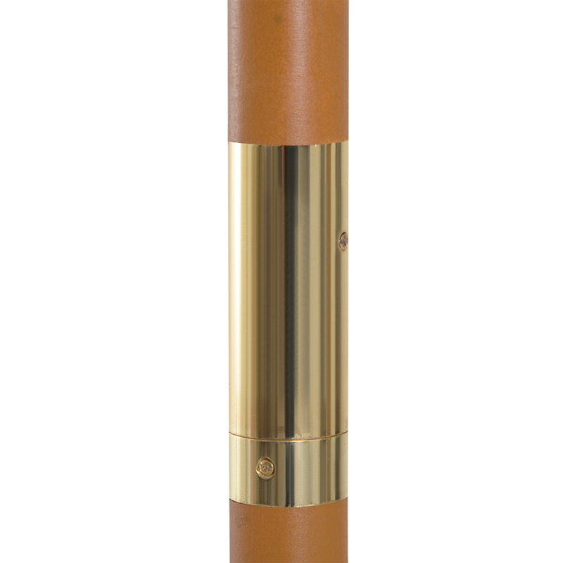 Brenlee 250cm Market Parasol, Brown