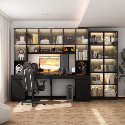 2 Computer Desk Office Set