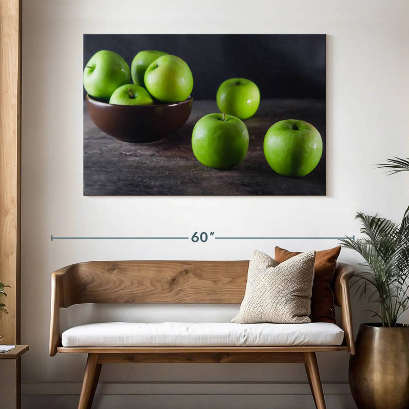 Apples, 32" H x 48" W