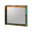 Sixties Solid Wood Asymmetrical Mirror