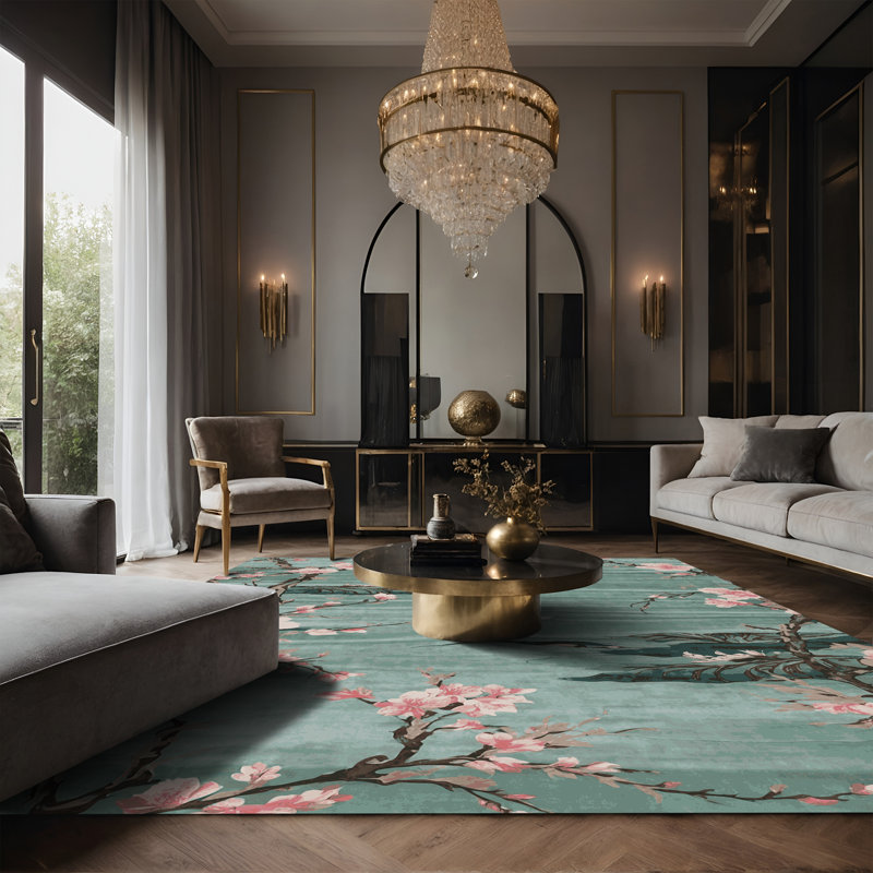 Tapis gris soyeux et moelleux, Tapis de couloir 2 pi x 4 pi