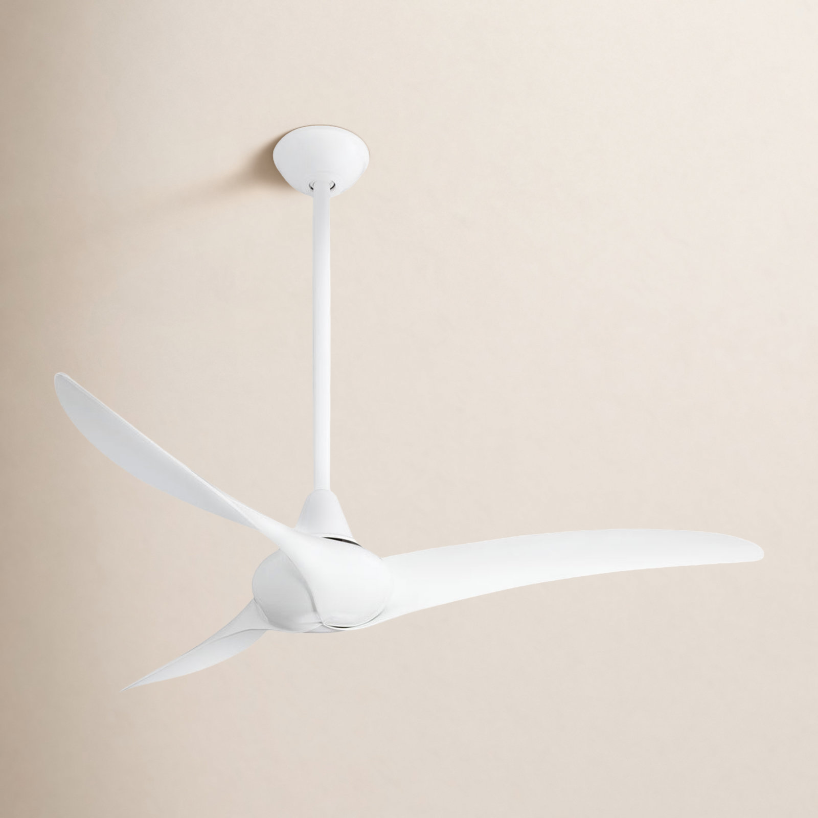 Wave 52" Ceiling Fan, White