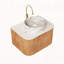 Meuble-lavabo de salle de bain 24 po avec lavabo, lavabo mural 24 po-112605887