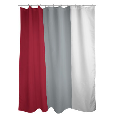 Striped Shower Curtain with Liner Included